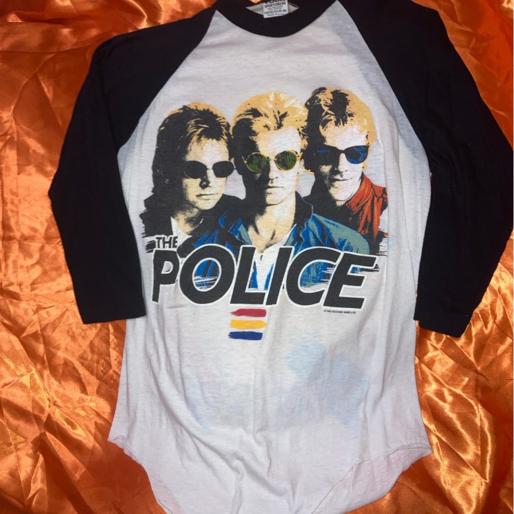 The police vintage tour tee